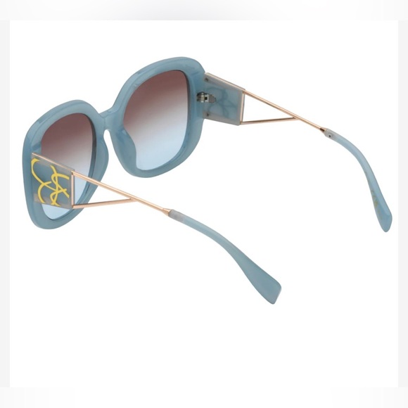 Jessica Simpson j6254 Oval Tortoise Open Metal Temple‎ oversized Sunglasses new main image 8